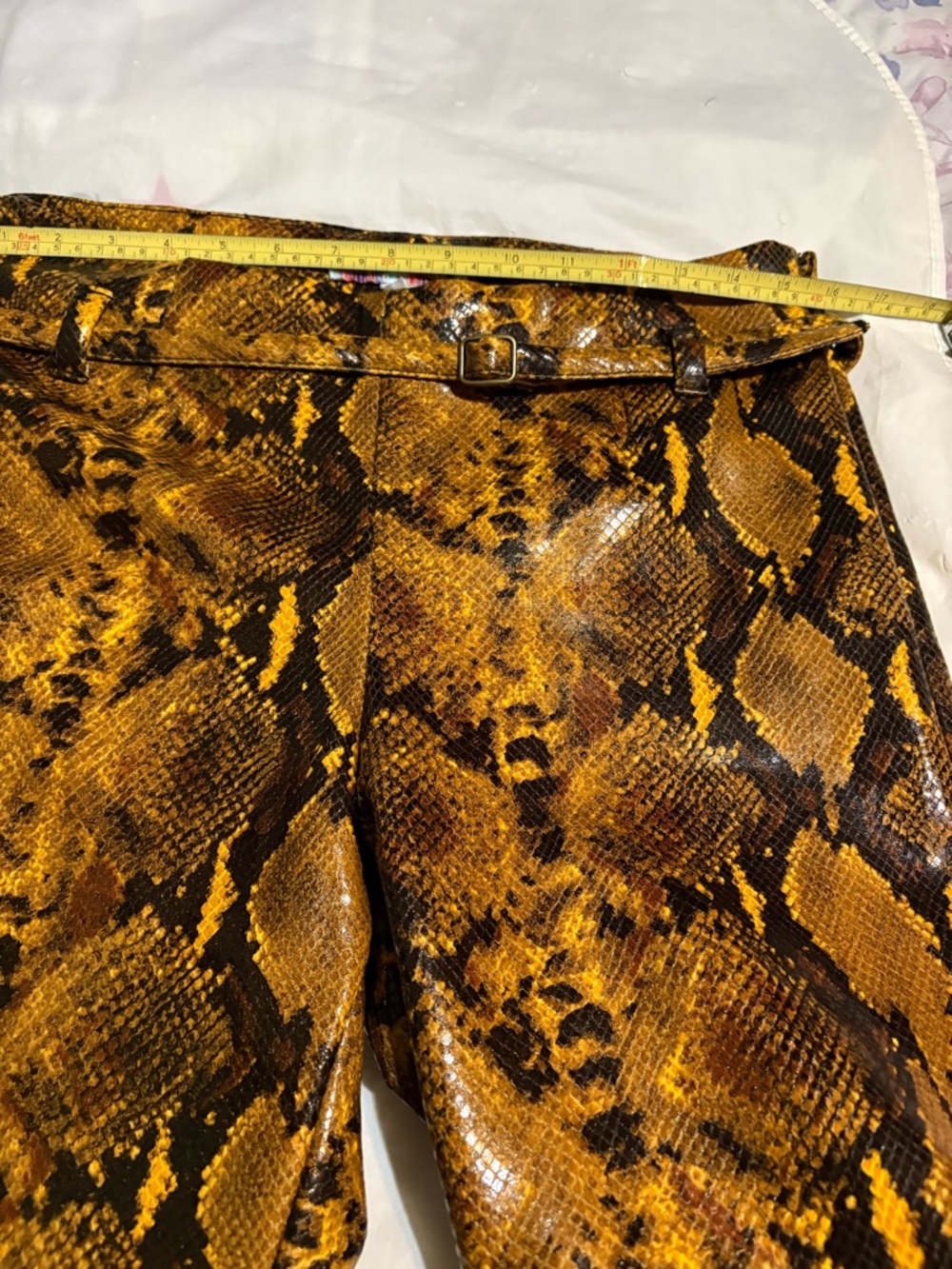 Urban Outfitters Snake-Print Flare Pants - Picture 7 of 16